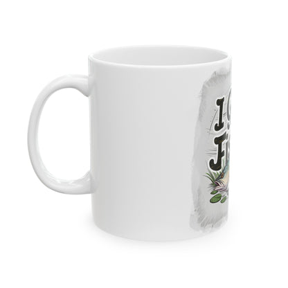 Walleye Fishing Mug: 11oz & 15oz Ceramic Cup for Anglers - Unique Fish Design Gift for Outdoor Enthusiasts - Toddcraft