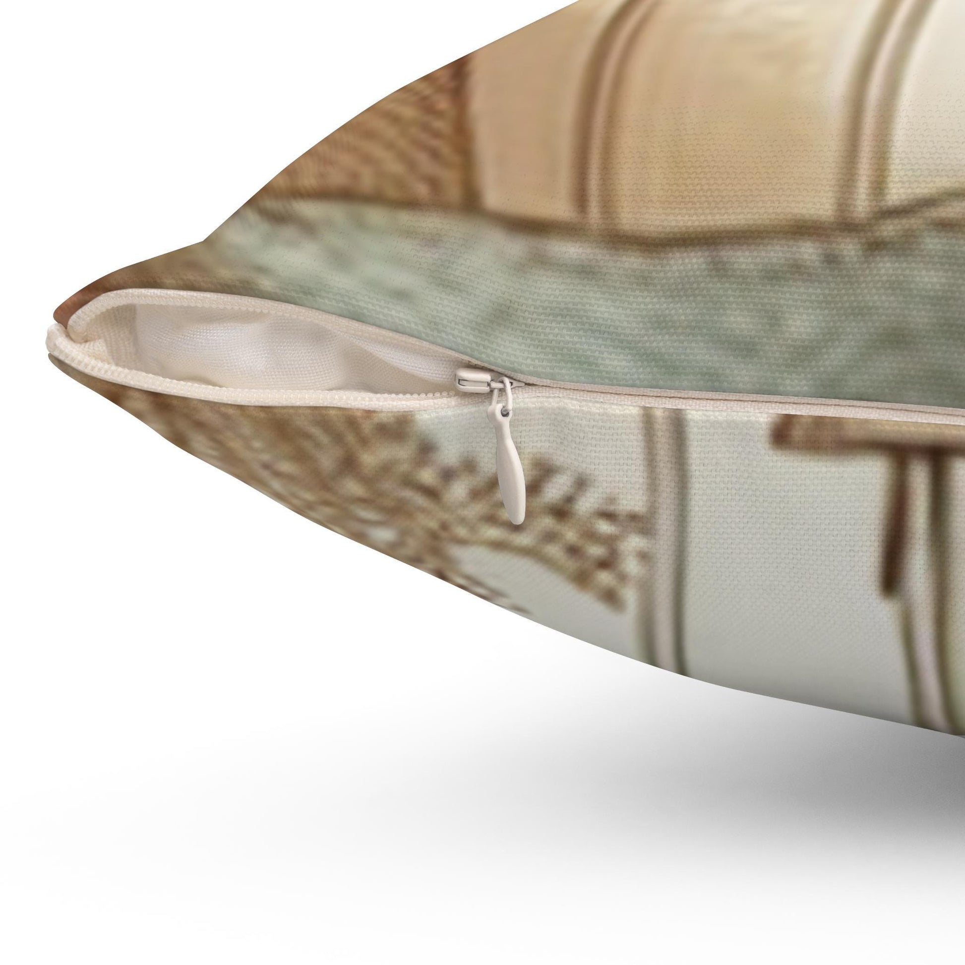 Soft Spun Polyester Square Throw Pillow - Durable Decorative Cushion for Cozy Home Living Room Decor - Toddcraft