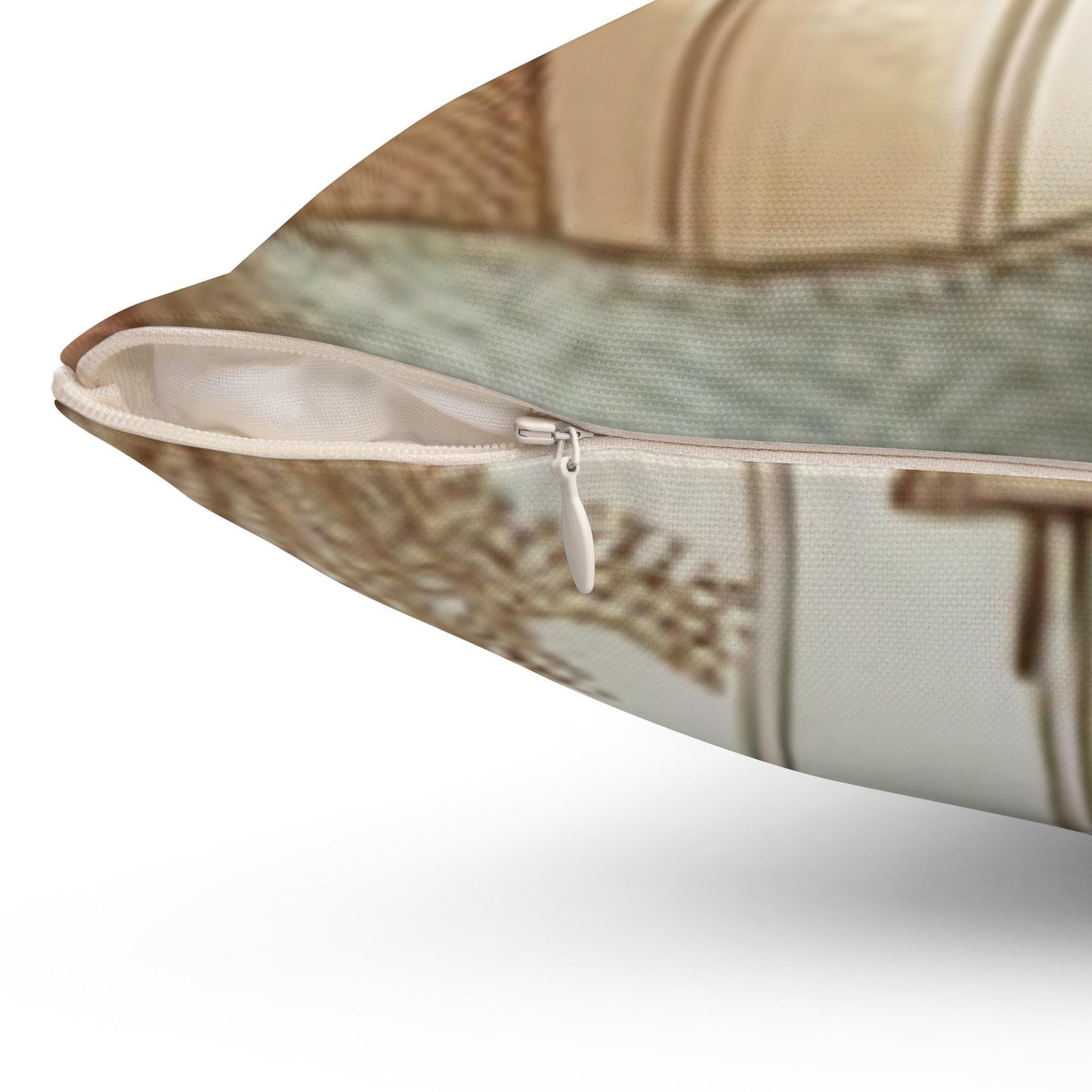 Soft Spun Polyester Square Throw Pillow - Durable Decorative Cushion for Cozy Home Living Room Decor - Toddcraft