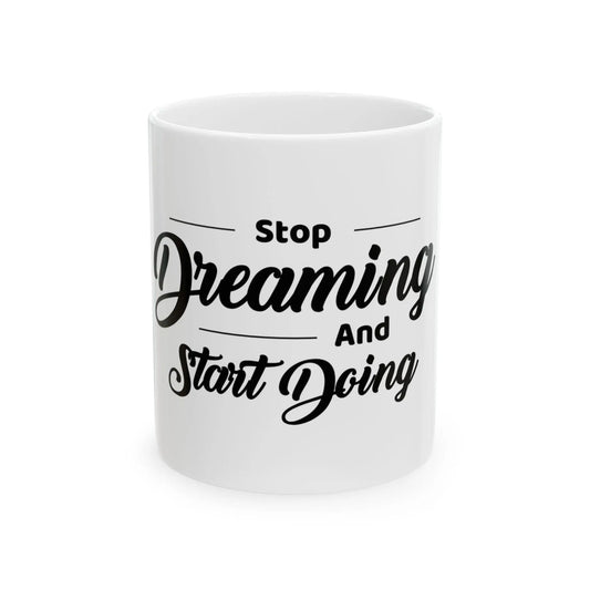 Handcrafted Ceramic Coffee Mug - 11oz or 15oz Sizes Available - Durable Stoneware Tea Cup - Toddcraft