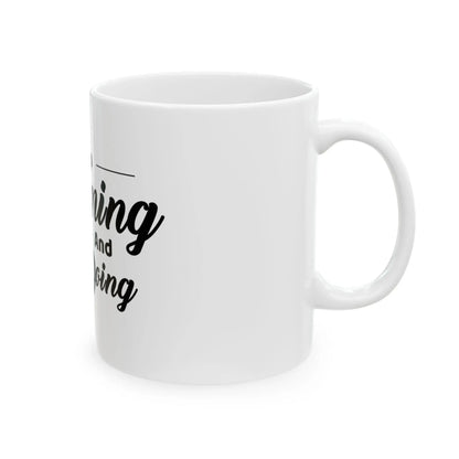 Handcrafted Ceramic Coffee Mug - 11oz or 15oz Sizes Available - Durable Stoneware Tea Cup - Toddcraft