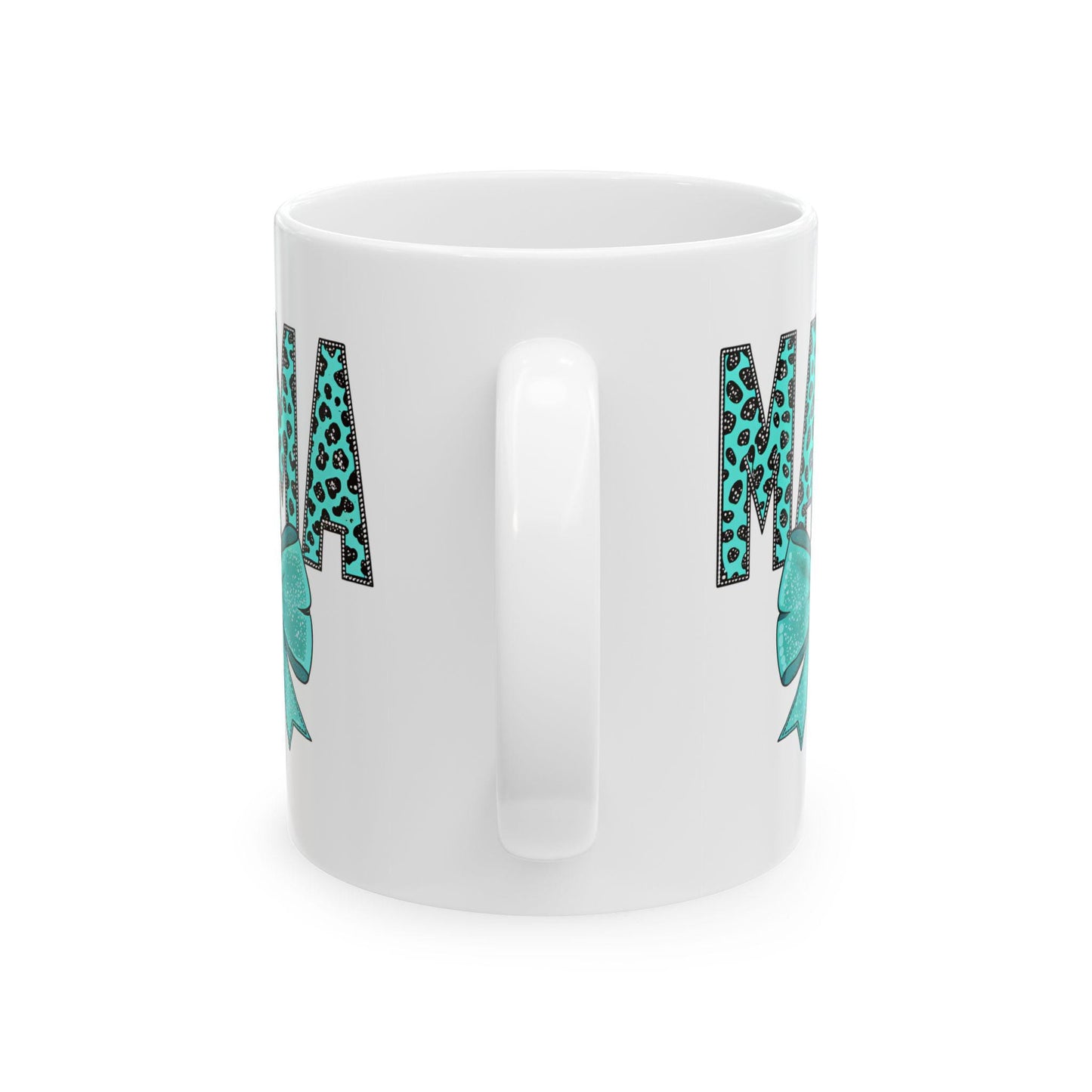 Mother's Day Ceramic Mug 11oz 15oz, Coquette Mama Cute Bow Design, Mom Day Gift & Mothers Day Cup for Mom - Toddcraft