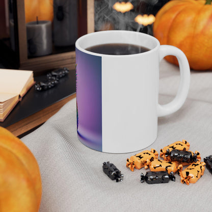 Vibrant Tropical Pineapple Ceramic Mug - Handcrafted 11oz & 15oz Coffee Cup for Beach House Decor - Toddcraft