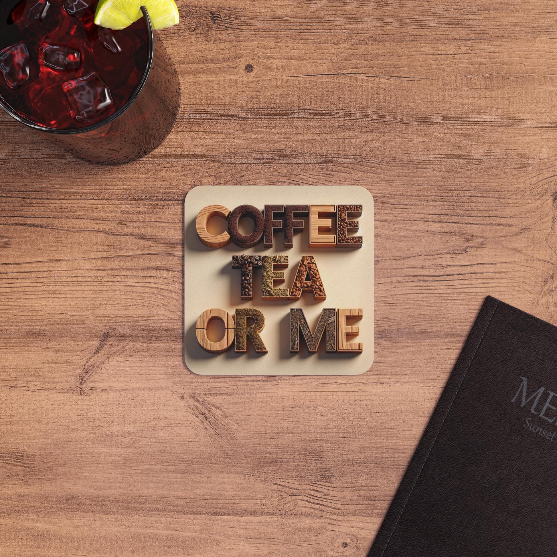 Personalized Coffee & Tea Coasters Set: Stylish Drinkware Protection for Home or Office (50/100 Pack) - Toddcraft