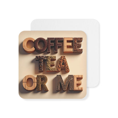 Personalized Coffee & Tea Coasters Set: Stylish Drinkware Protection for Home or Office (50/100 Pack) - Toddcraft