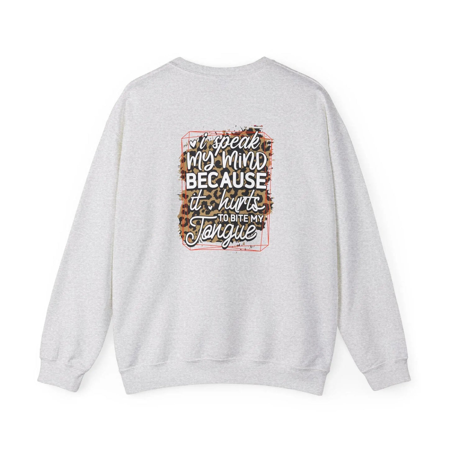 Unisex Crewneck Sweatshirt Remember When I Asked for Your Opinion Graphic Heavy Blend Pullover Cozy Top - Toddcraft