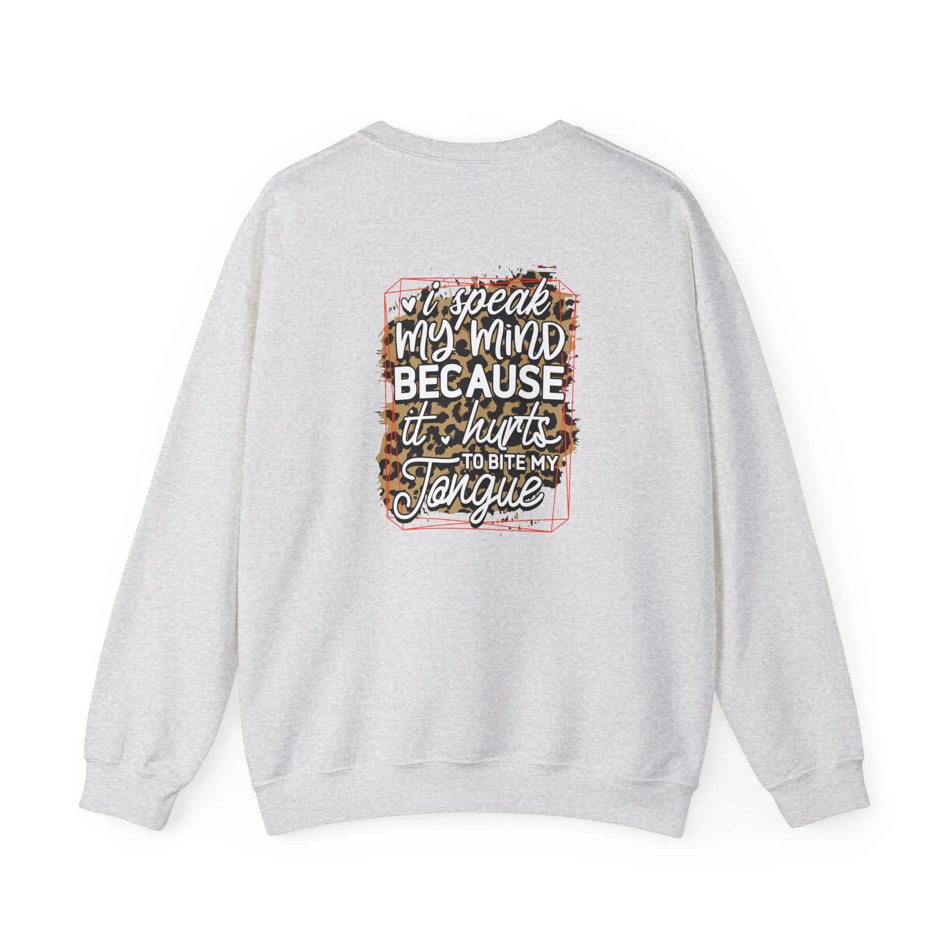 Unisex Crewneck Sweatshirt Remember When I Asked for Your Opinion Graphic Heavy Blend Pullover Cozy Top - Toddcraft