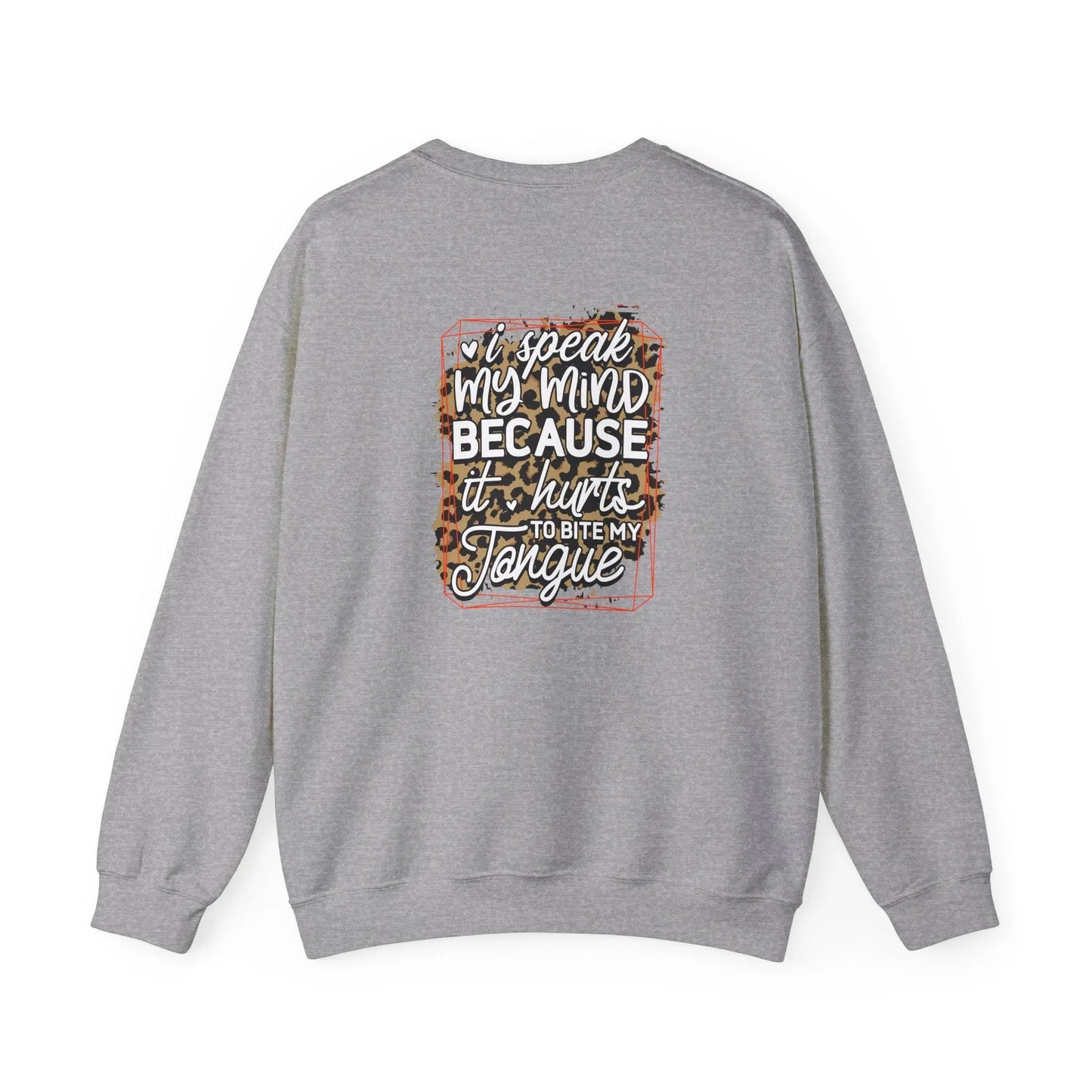 Unisex Crewneck Sweatshirt Remember When I Asked for Your Opinion Graphic Heavy Blend Pullover Cozy Top - Toddcraft