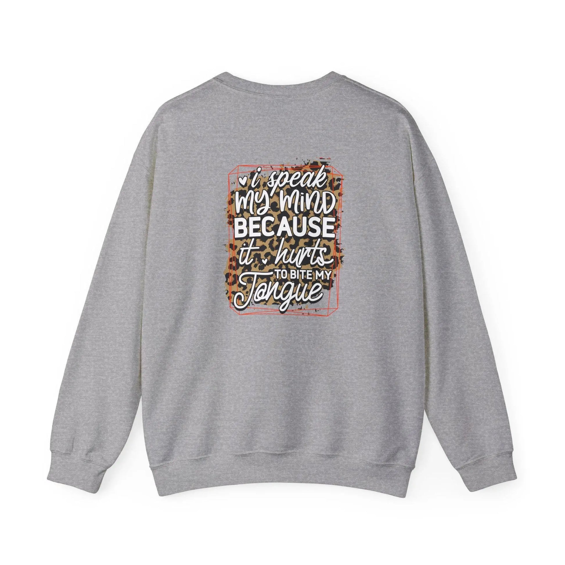 Unisex Crewneck Sweatshirt Remember When I Asked for Your Opinion Graphic Heavy Blend Pullover Cozy Top - Toddcraft