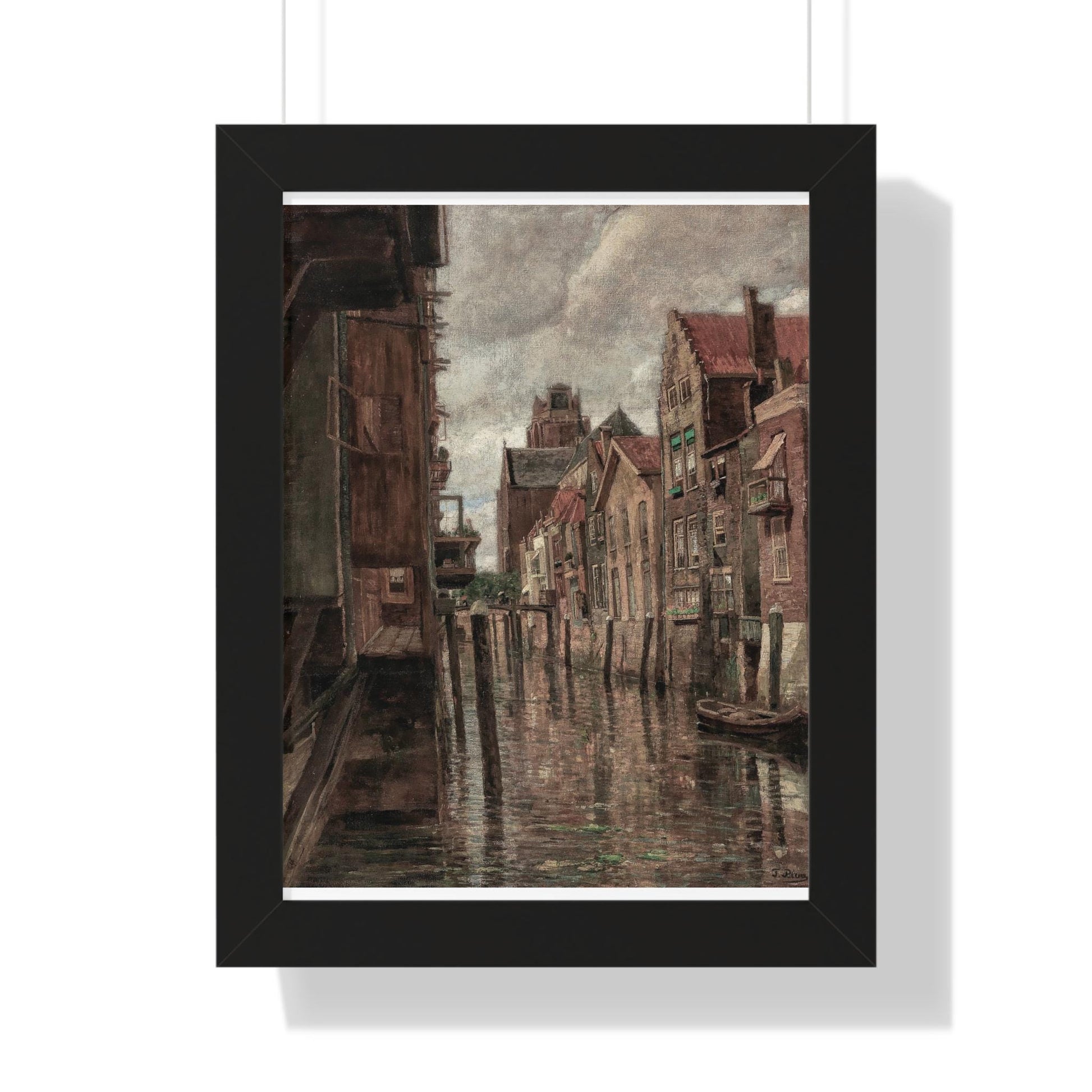 Elegant Framed Vertical Poster: Custom Wall Art for Home, Office, Gallery, and Events - Toddcraft