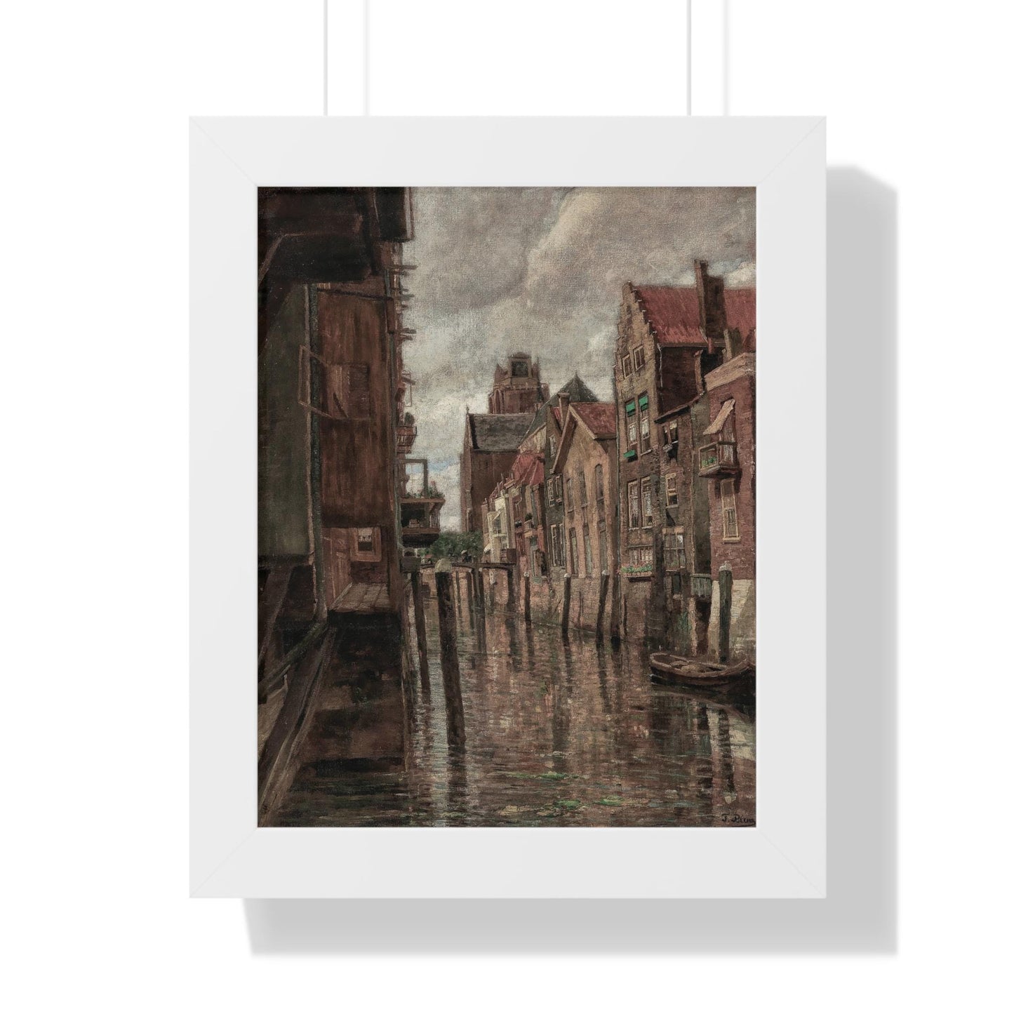 Elegant Framed Vertical Poster: Custom Wall Art for Home, Office, Gallery, and Events - Toddcraft