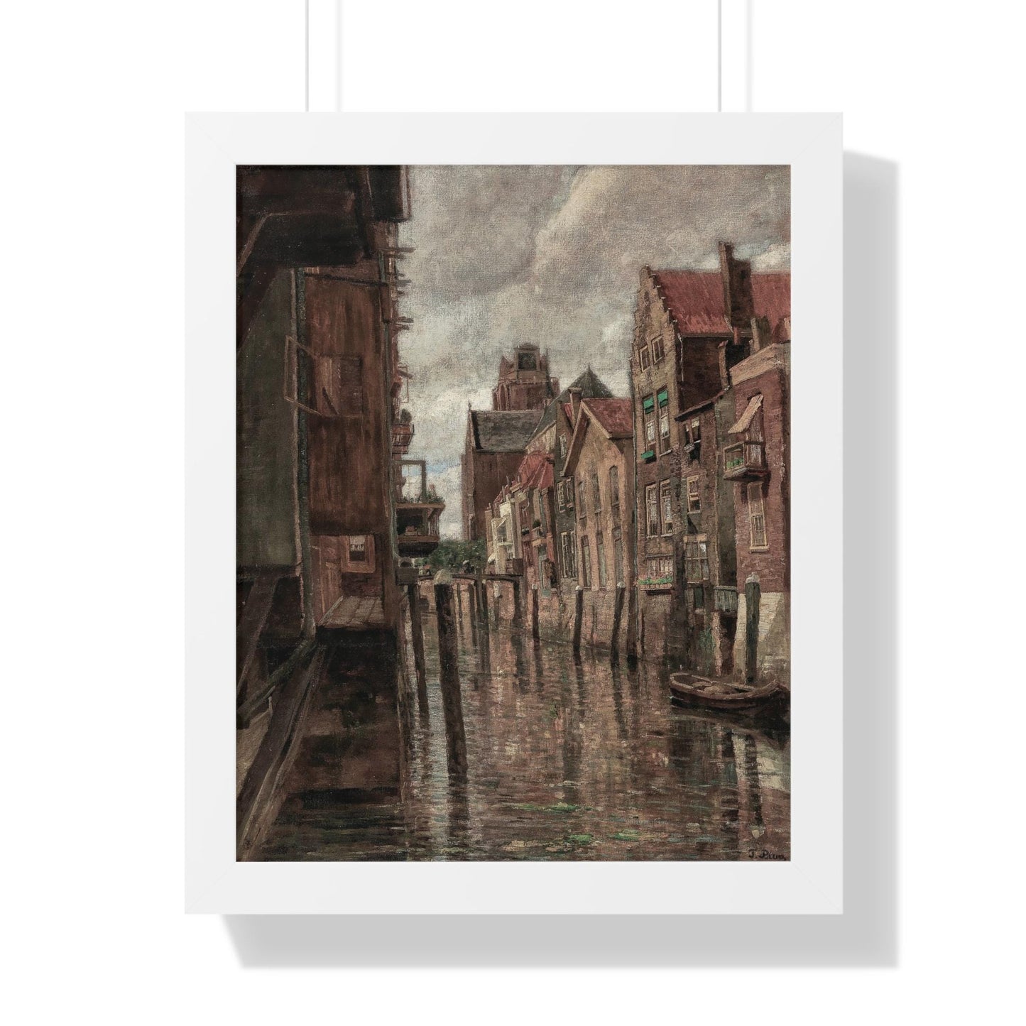 Elegant Framed Vertical Poster: Custom Wall Art for Home, Office, Gallery, and Events - Toddcraft