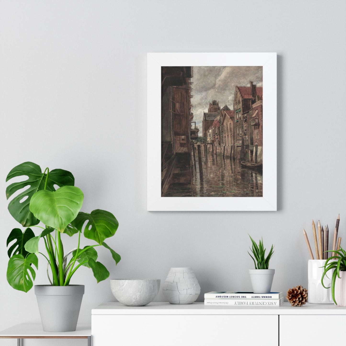 Elegant Framed Vertical Poster: Custom Wall Art for Home, Office, Gallery, and Events - Toddcraft