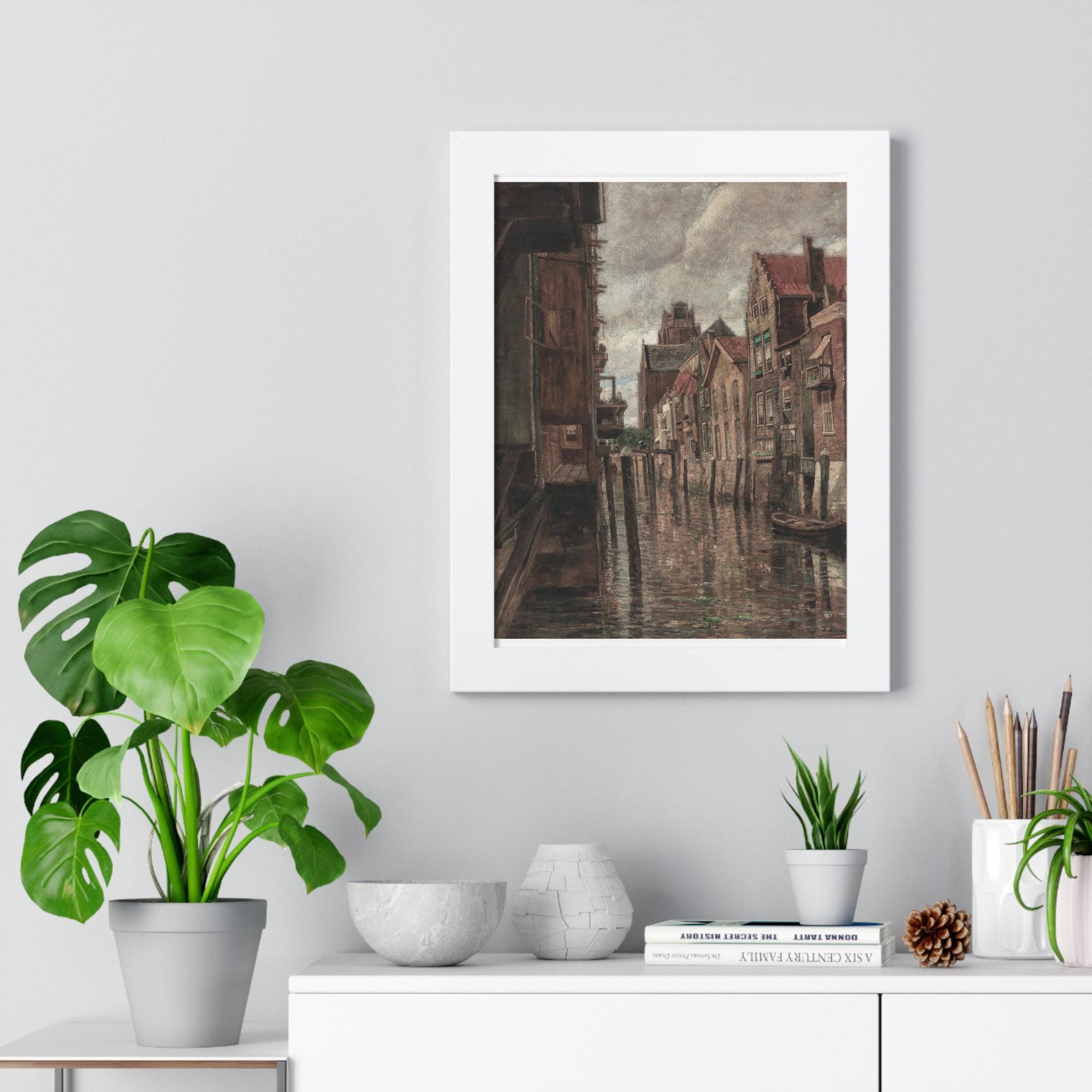 Elegant Framed Vertical Poster: Custom Wall Art for Home, Office, Gallery, and Events - Toddcraft