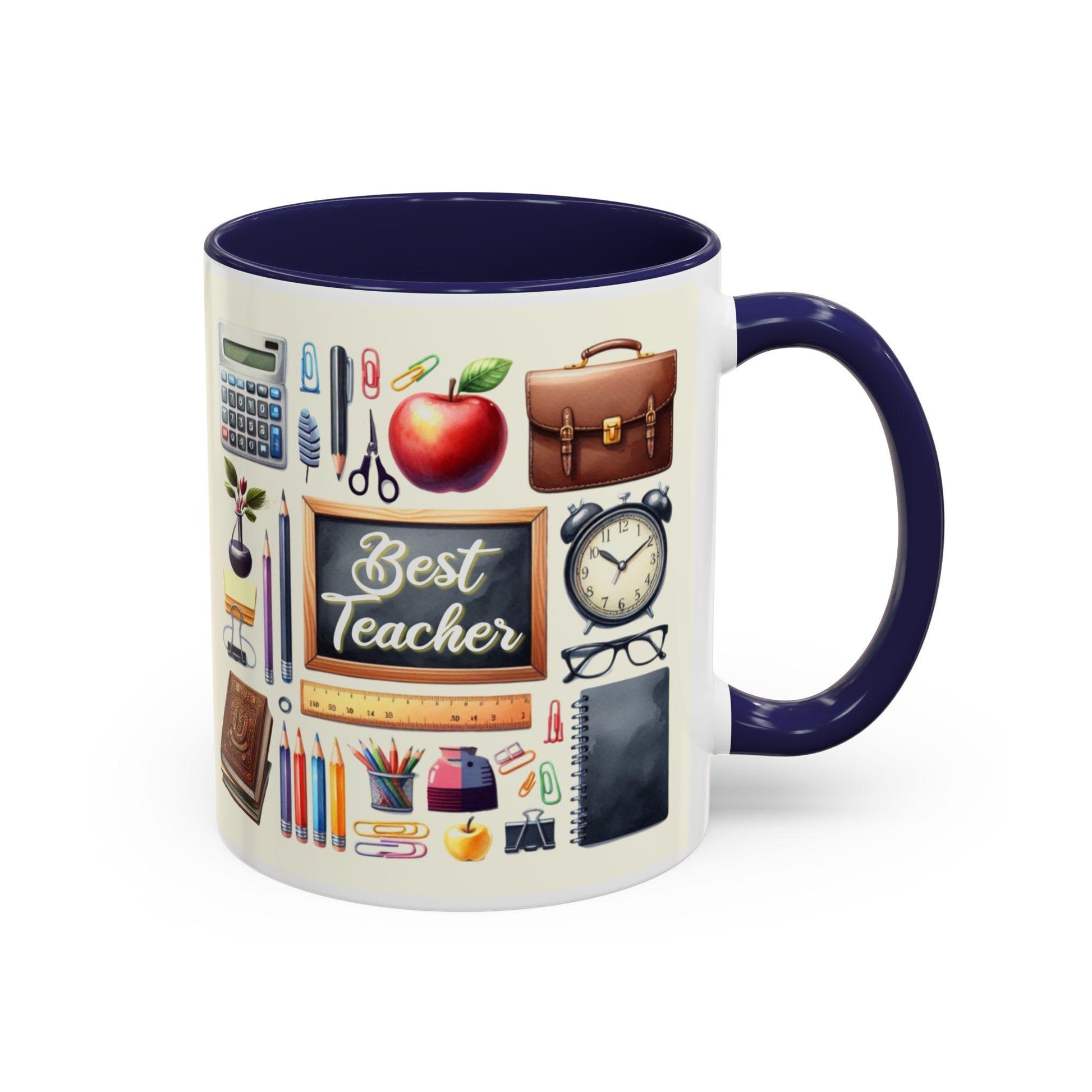 Best Teachers Coffee Mug - Accent Teacher Gift, 11 & 15oz Personalized Teacher Coffee Cup, Educator Appreciation Present - Toddcraft
