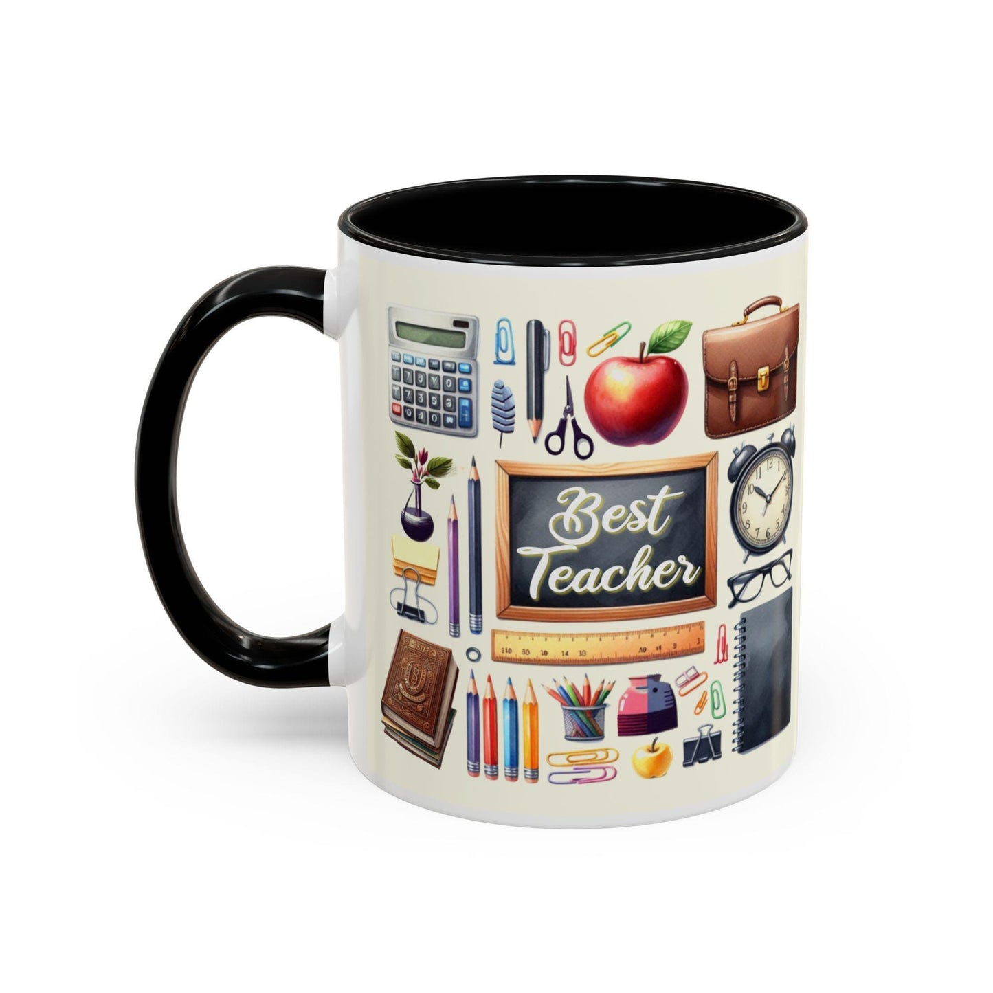 Best Teachers Coffee Mug - Accent Teacher Gift, 11 & 15oz Personalized Teacher Coffee Cup, Educator Appreciation Present - Toddcraft