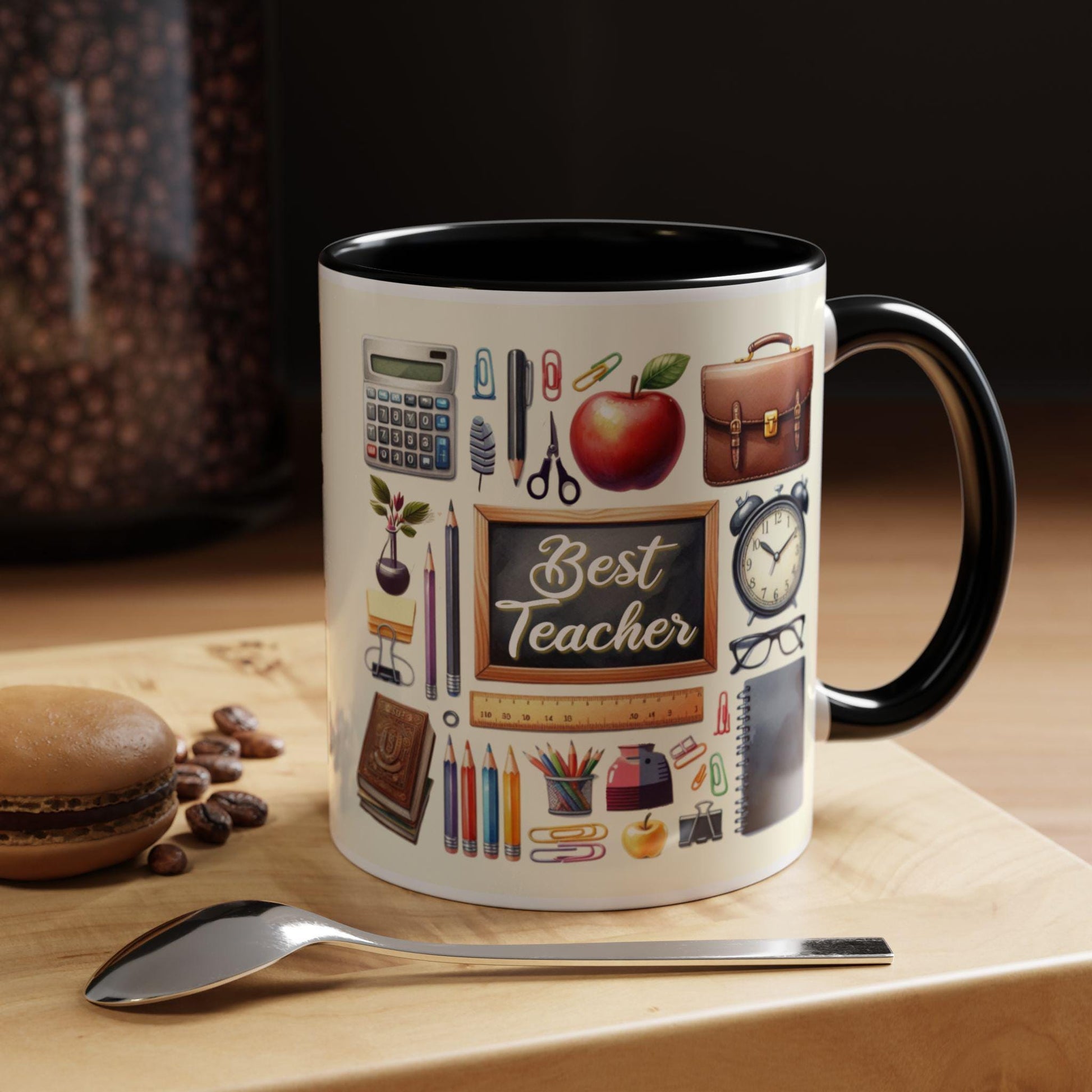 Best Teachers Coffee Mug - Accent Teacher Gift, 11 & 15oz Personalized Teacher Coffee Cup, Educator Appreciation Present - Toddcraft