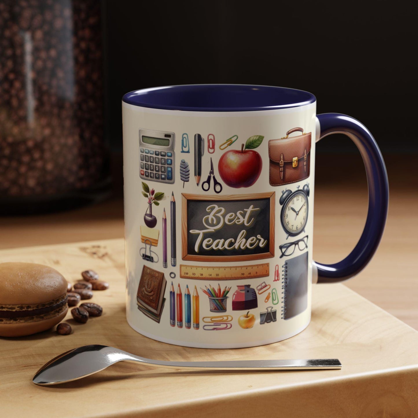 Best Teachers Coffee Mug - Accent Teacher Gift, 11 & 15oz Personalized Teacher Coffee Cup, Educator Appreciation Present - Toddcraft