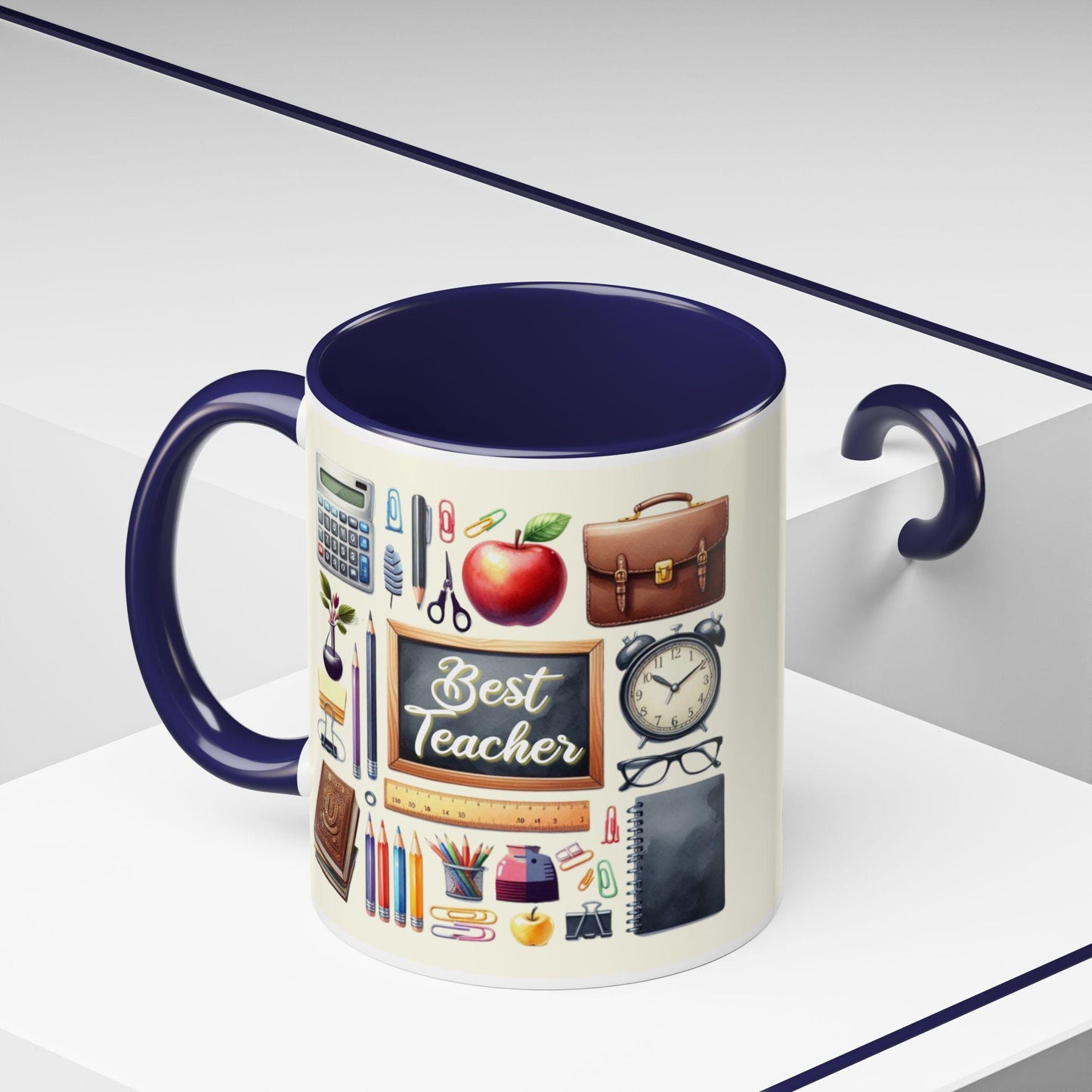 Best Teachers Coffee Mug - Accent Teacher Gift, 11 & 15oz Personalized Teacher Coffee Cup, Educator Appreciation Present - Toddcraft