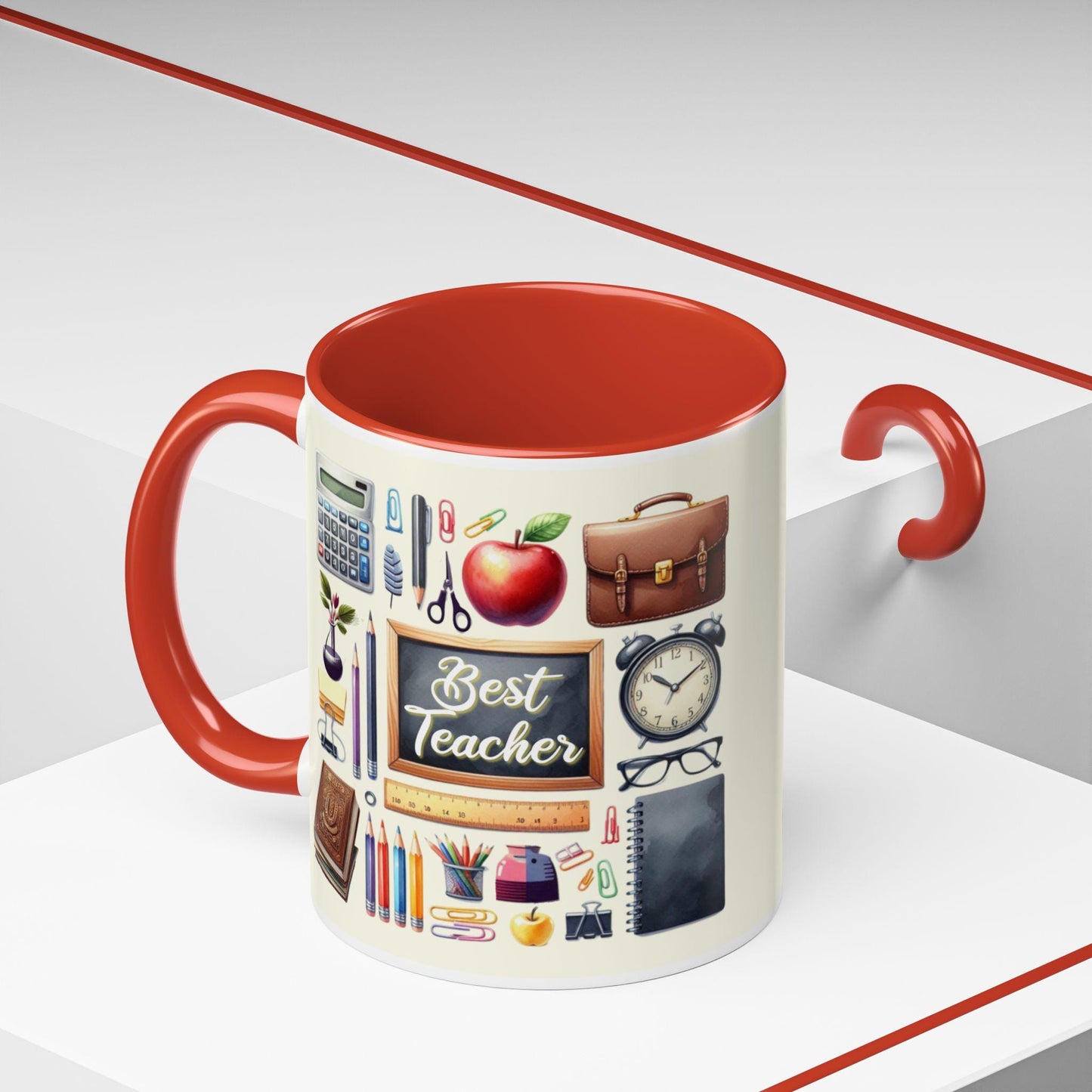 Best Teachers Coffee Mug - Accent Teacher Gift, 11 & 15oz Personalized Teacher Coffee Cup, Educator Appreciation Present - Toddcraft