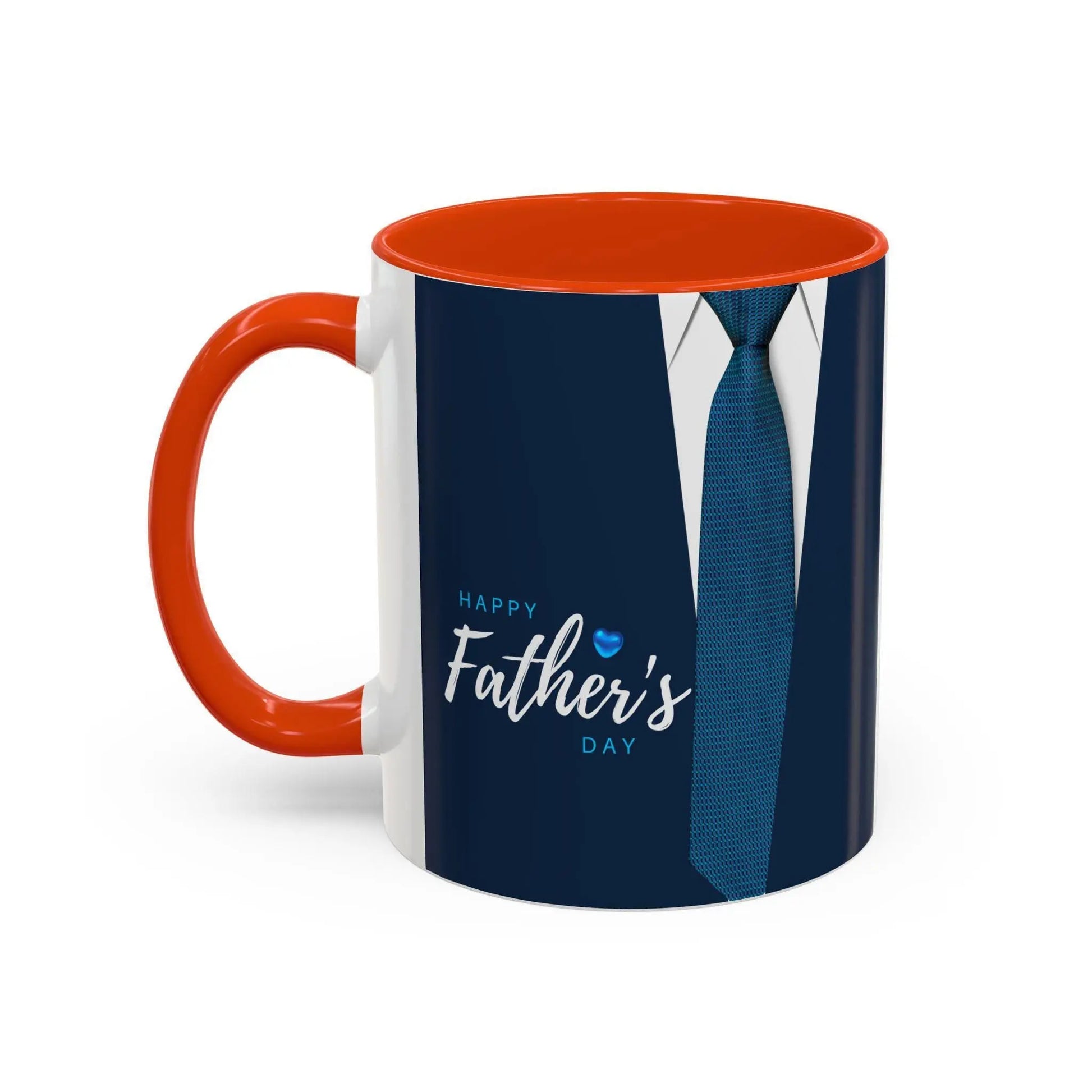 Happy Father's Day Mug - Perfect Gift for Dad, Step Dad, or Grandpa - Great Birthday Present for Couples Colorful Mugs (11oz, 15oz) - Toddcraft
