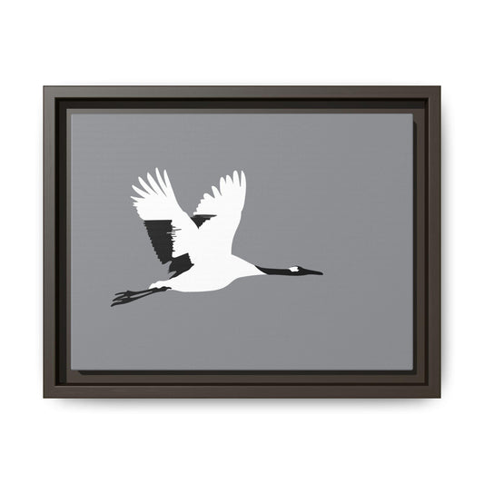 Canadian Goose Wall Art  Framed Canvas Nursery Decor | Flying Bird Print, Nature-Inspired Baby Room Art, Multi-Color Watercolor - Toddcraft