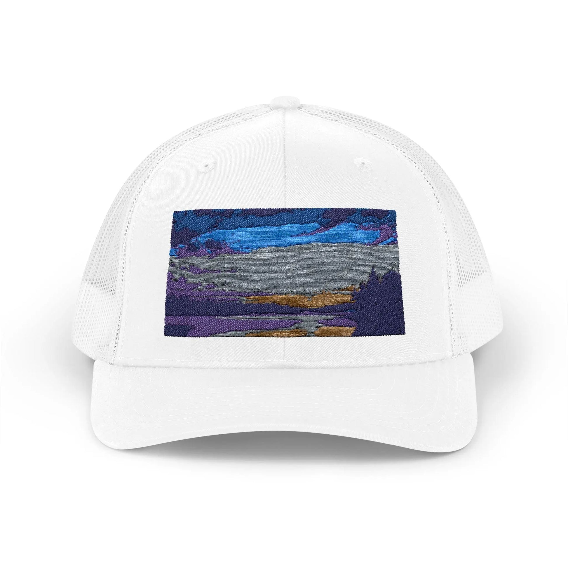 Lake Roosevelt Arizona Silhouette Snapback Trucker Cap - Outdoor Fishing Hat for Lake Lovers & Desert Dad Gift - Toddcraft