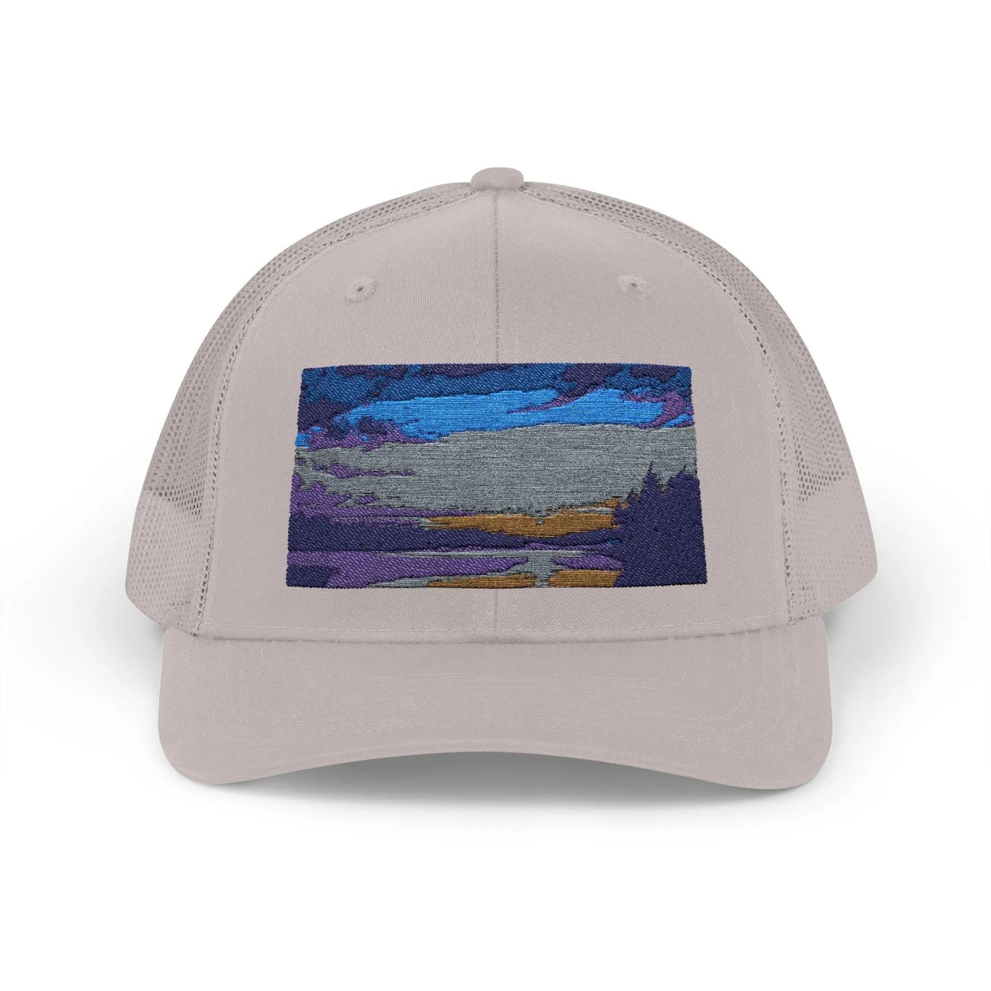 Lake Roosevelt Arizona Silhouette Snapback Trucker Cap - Outdoor Fishing Hat for Lake Lovers & Desert Dad Gift - Toddcraft