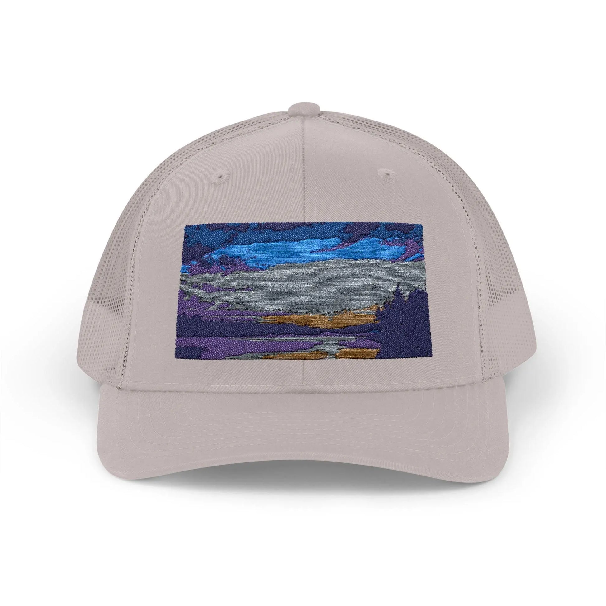 Lake Roosevelt Arizona Silhouette Snapback Trucker Cap - Outdoor Fishing Hat for Lake Lovers & Desert Dad Gift - Toddcraft