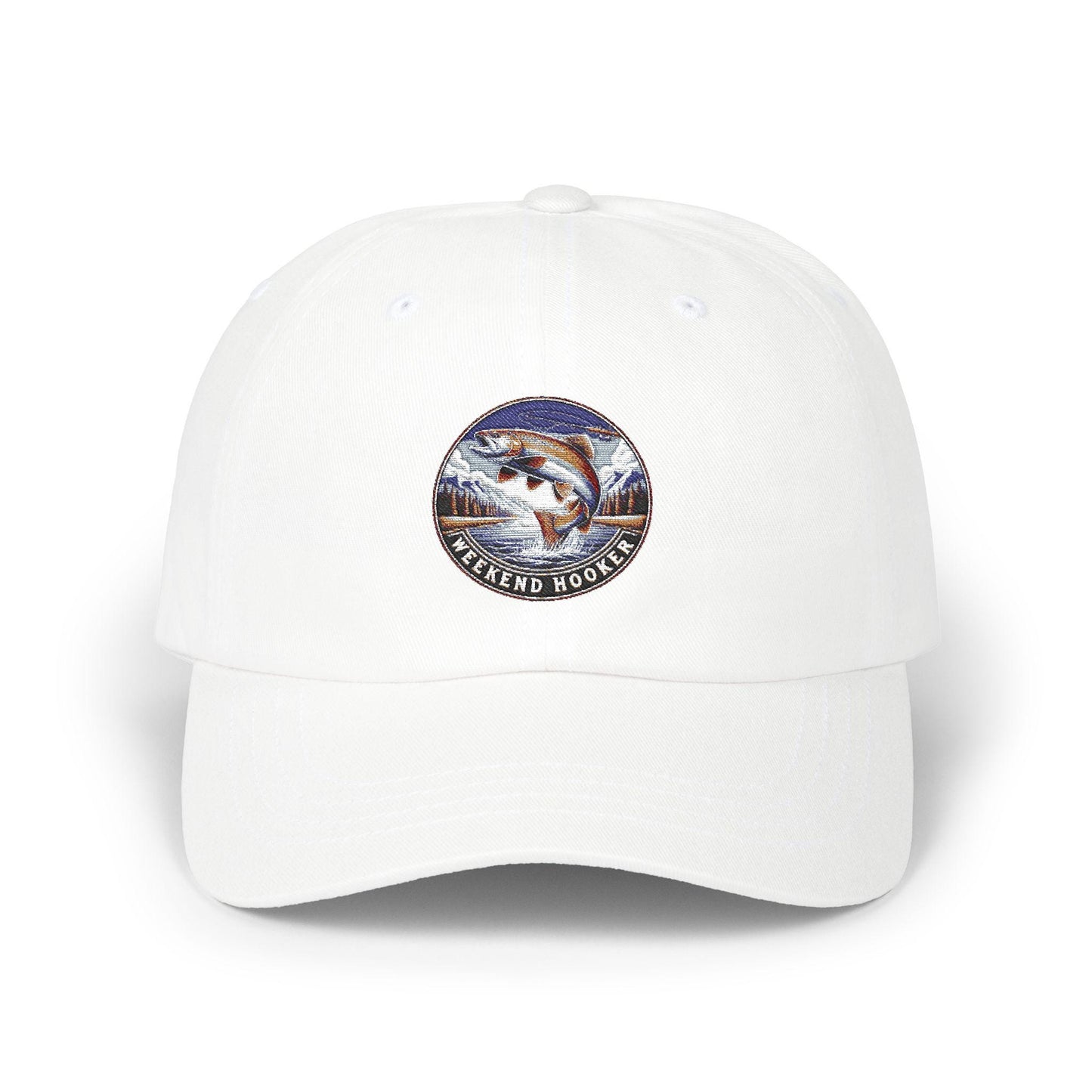 Classic Dad Cap with Fish Design - Perfect Gift for Fishing Enthusiasts, Outdoor Adventures, Father's Day, Birthday, Everyday Wear weekend - Toddcraft