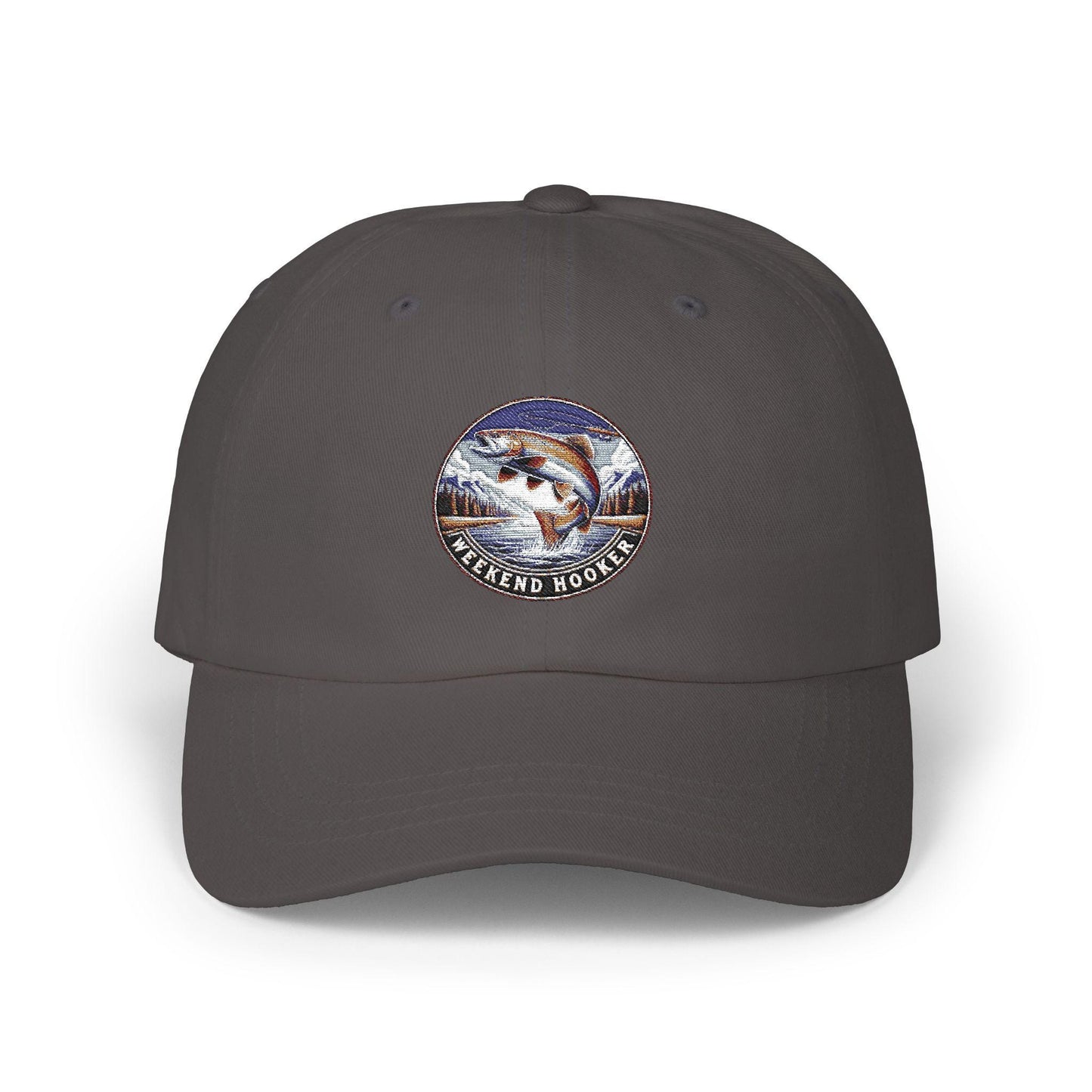 Classic Dad Cap with Fish Design - Perfect Gift for Fishing Enthusiasts, Outdoor Adventures, Father's Day, Birthday, Everyday Wear weekend - Toddcraft