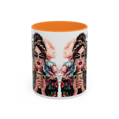 Colorful Coffee Mug for Women - "Good Things Are Coming" Inspirational Cup, 11oz & 15oz Ceramic Tea Cup, Perfect Gift for Coffee Lovers - Toddcraft