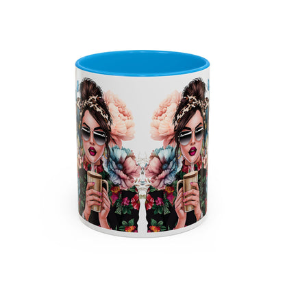 Colorful Coffee Mug for Women - "Good Things Are Coming" Inspirational Cup, 11oz & 15oz Ceramic Tea Cup, Perfect Gift for Coffee Lovers - Toddcraft