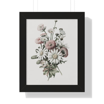 Elegant Framed Vertical Poster: Custom Wall Art for Home, Office & Gallery Decor - Toddcraft