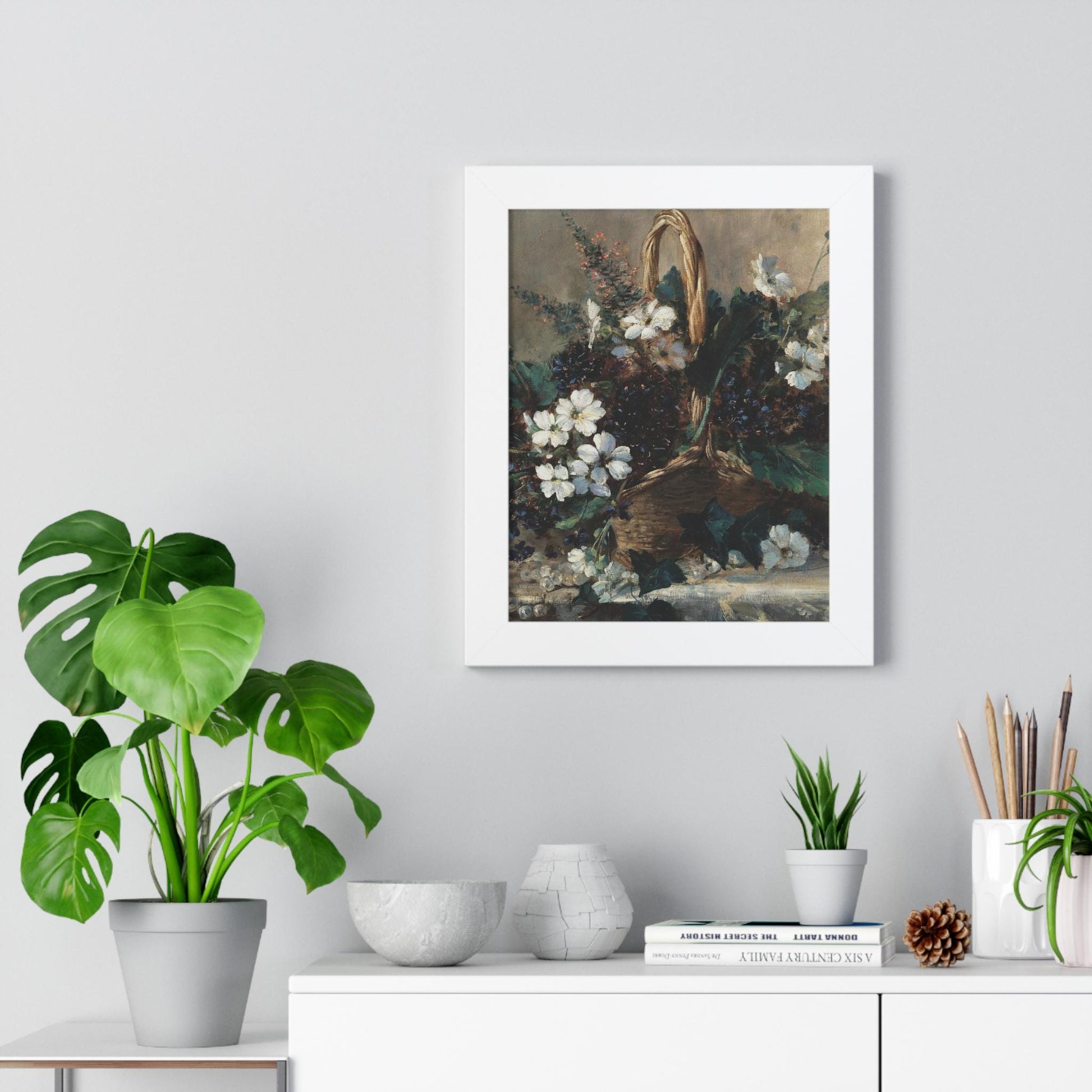 Elegant Framed Vertical Poster: Custom Wall Art for Home, Office, or Gallery Display - Toddcraft