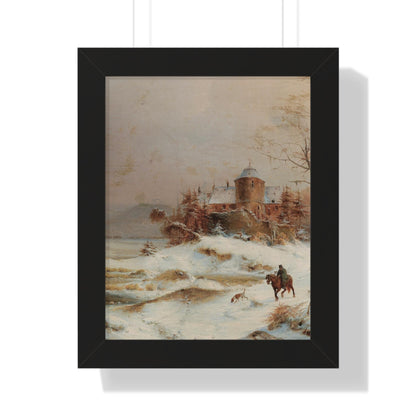 Elegant Framed Vertical Poster: Wall Art for Home, Office, Gallery, and Event Decor - Toddcraft