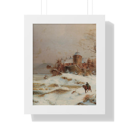 Elegant Framed Vertical Poster: Wall Art for Home, Office, Gallery, and Event Decor - Toddcraft