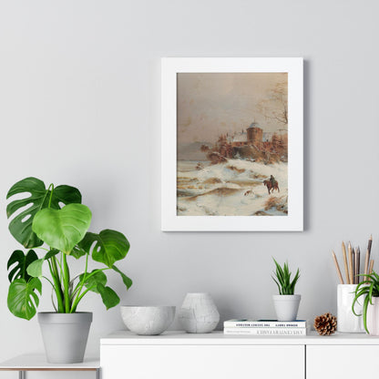 Elegant Framed Vertical Poster: Wall Art for Home, Office, Gallery, and Event Decor - Toddcraft