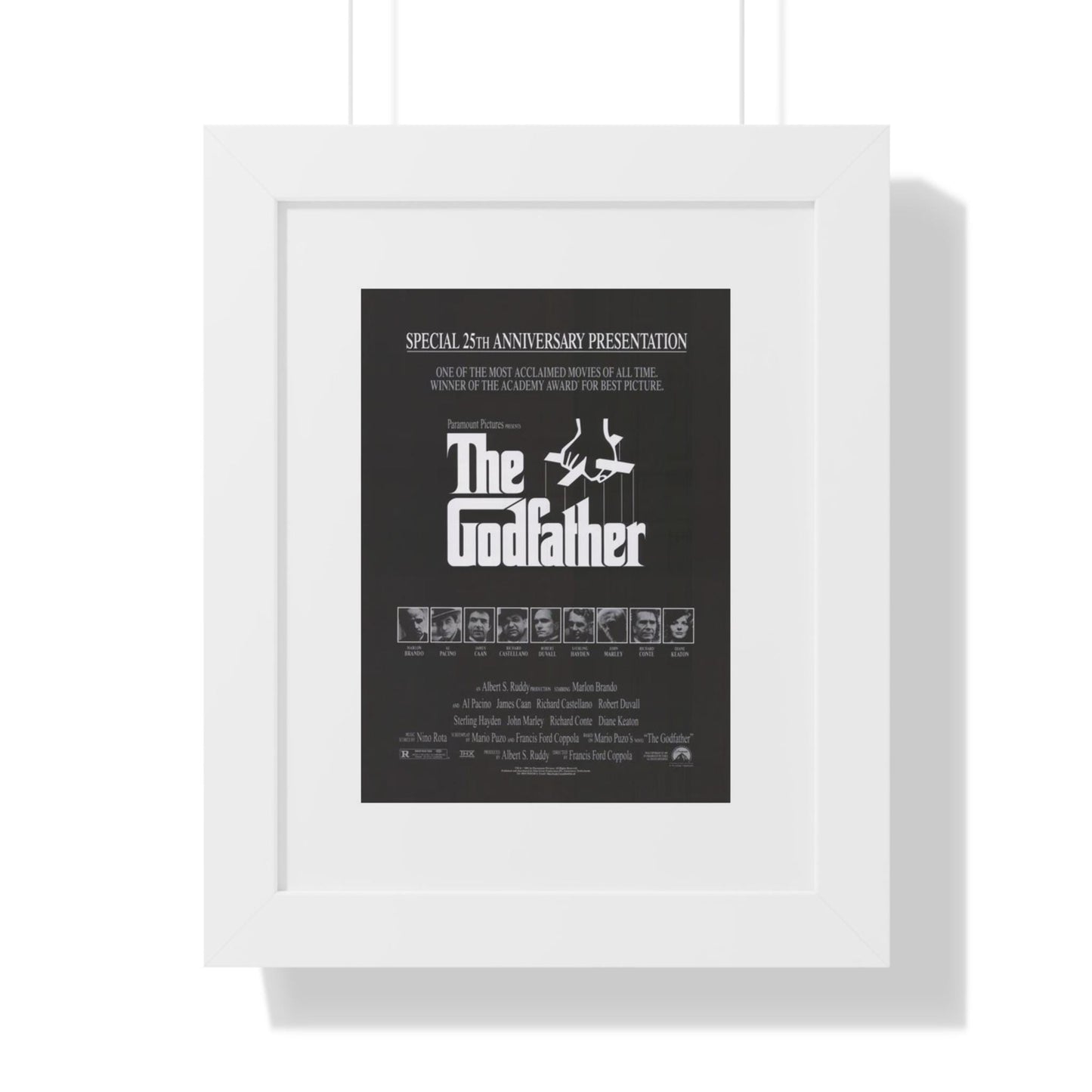 Elegant Framed Vertical Wall Art: Custom Sizes Available for Home Decor & Office Spaces - Toddcraft