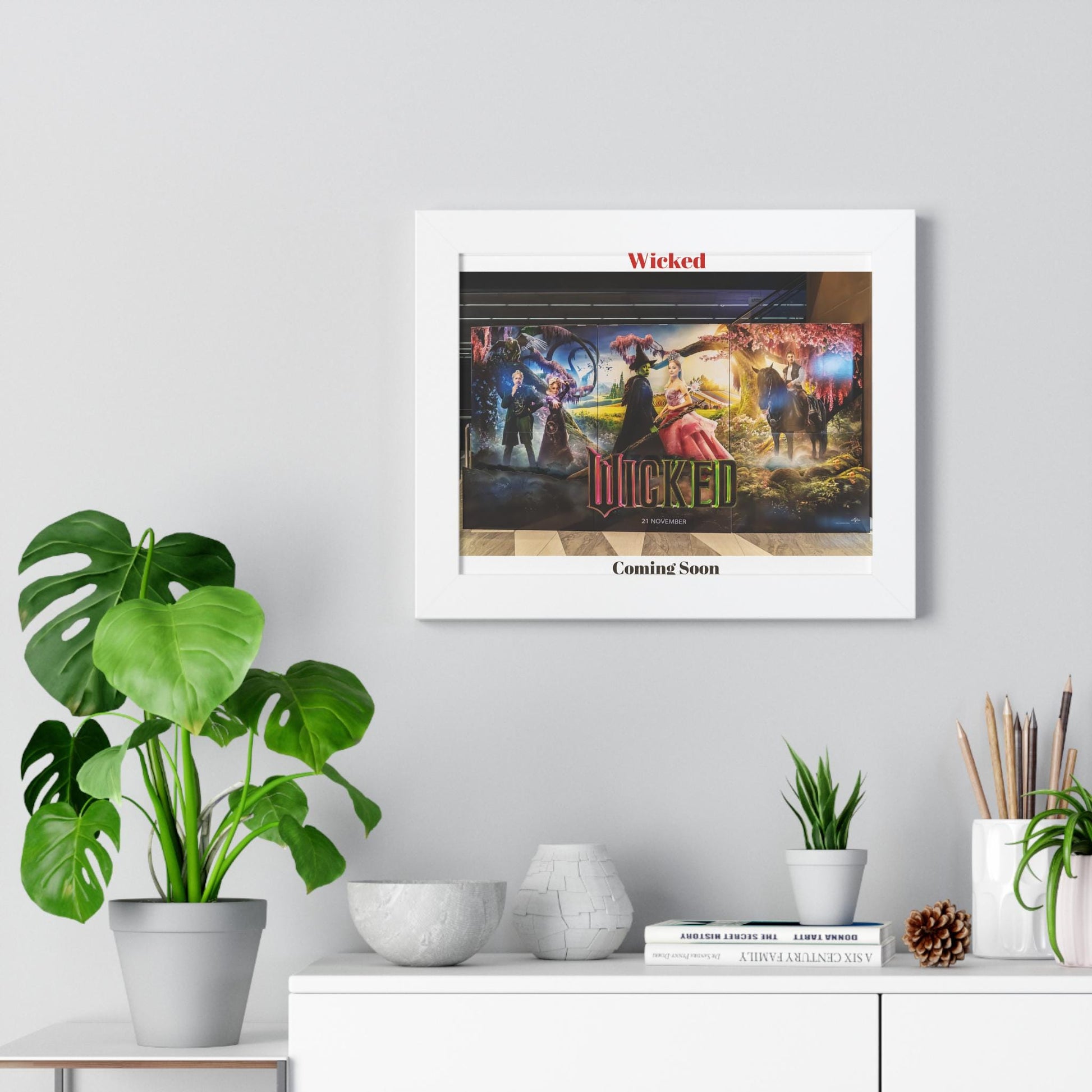 Elegant Horizontal Framed Poster: Stylish Wall Art for Home, Office, and Gallery Decor - Toddcraft