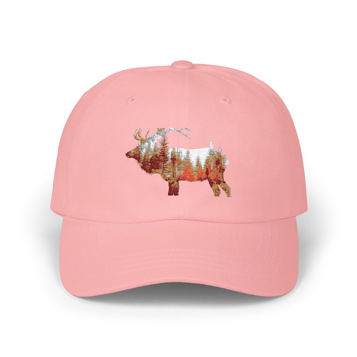 Elk Portrait Dad Cap - Classic Hunters Hat, Nature Lover Gift, Great Gift for All Elk Hunting Fans - Toddcraft