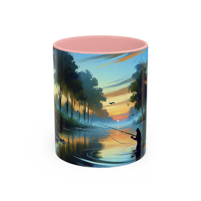 Fishing Sunrise Coffee Mug - Ceramic Fishing Cup with Scenic Lake  Sunrise Design, Perfect Gift for Fishermen & Outdoor Lovers - Toddcraft