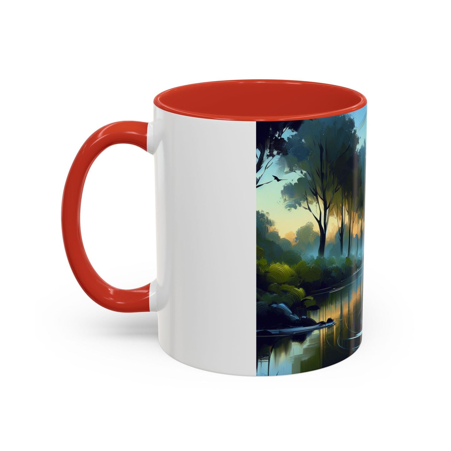 Fishing Sunrise Coffee Mug - Ceramic Fishing Cup with Scenic Lake  Sunrise Design, Perfect Gift for Fishermen & Outdoor Lovers - Toddcraft
