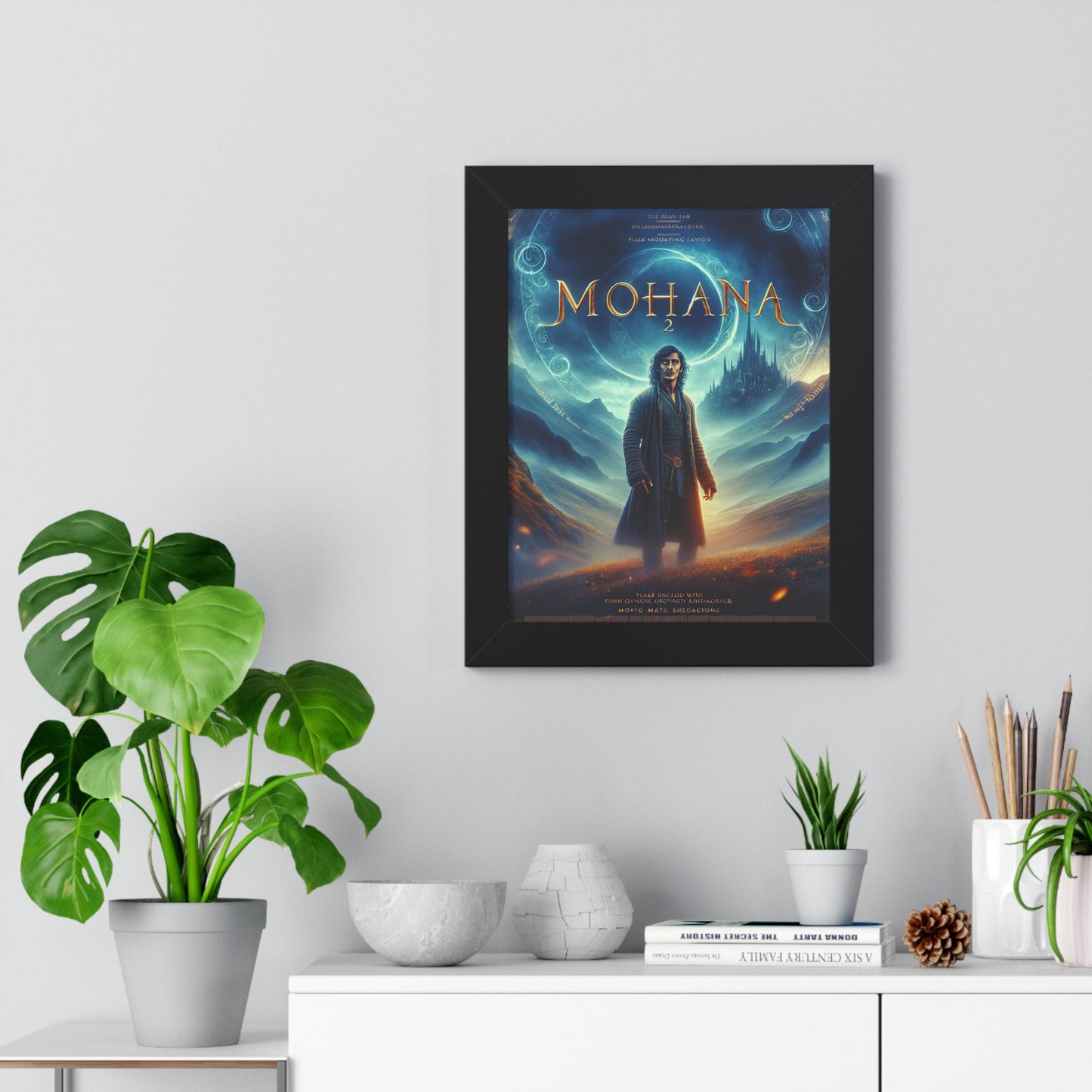 Framed Vertical Poster - Toddcraft