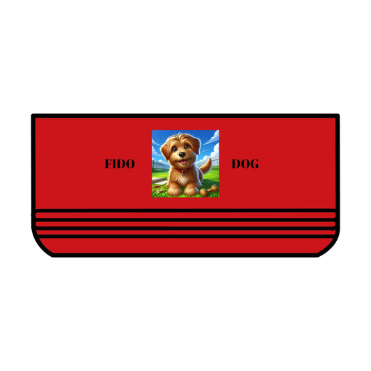 Non-Slip Dog & Cat Food Bowl with Grey Paw Print  Durable, Easy to Clean Pet Dish for Small to Medium Pets - Toddcraft