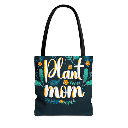Plant Mom Tote Bag All Over Print, Cute Plant Lover Gift, Reusable Shopping Bag, Botanical Style, Eco-Friendly Canvas Tote, Green Thumb Acce - Toddcraft