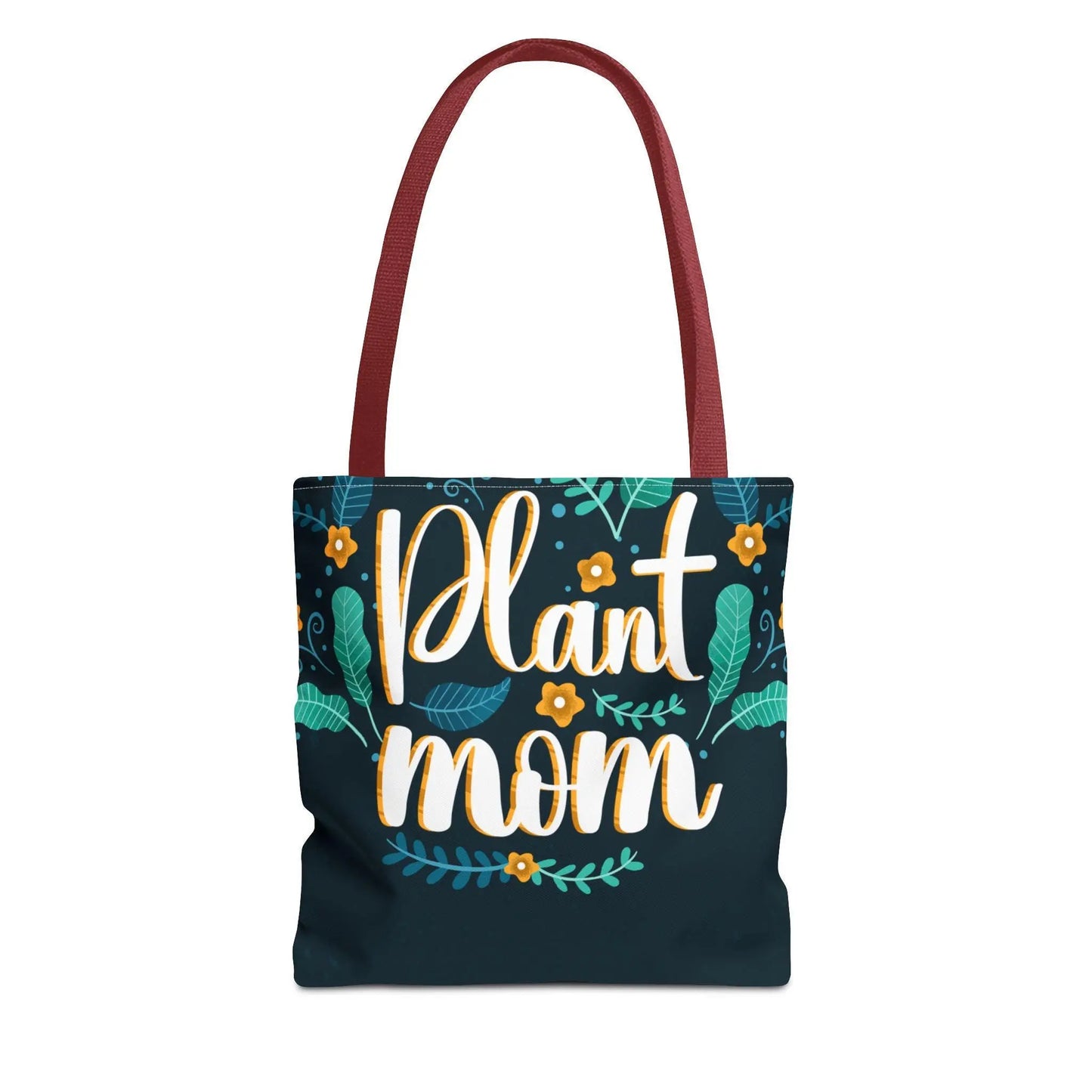 Plant Mom Tote Bag All Over Print, Cute Plant Lover Gift, Reusable Shopping Bag, Botanical Style, Eco-Friendly Canvas Tote, Green Thumb Acce - Toddcraft