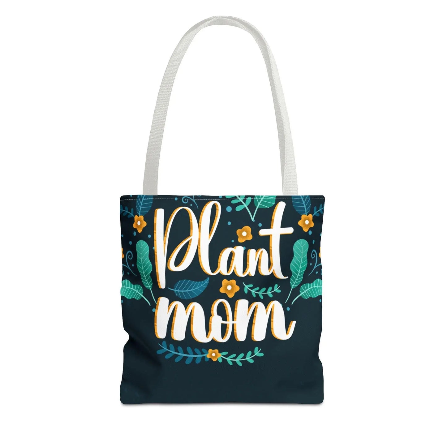 Plant Mom Tote Bag All Over Print, Cute Plant Lover Gift, Reusable Shopping Bag, Botanical Style, Eco-Friendly Canvas Tote, Green Thumb Acce - Toddcraft