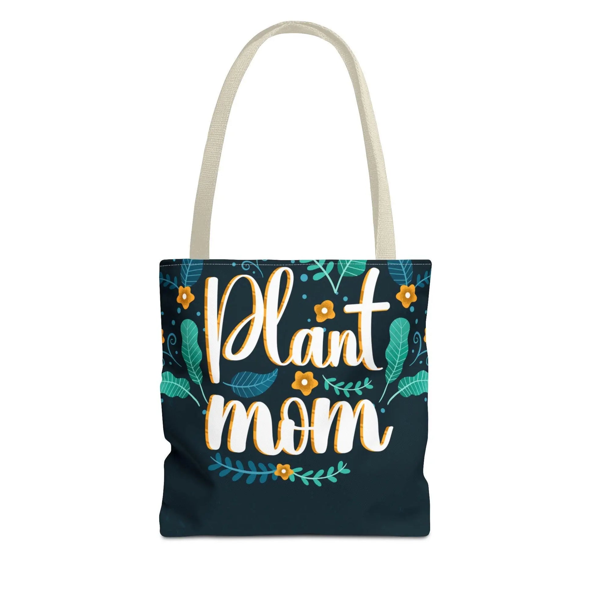 Plant Mom Tote Bag All Over Print, Cute Plant Lover Gift, Reusable Shopping Bag, Botanical Style, Eco-Friendly Canvas Tote, Green Thumb Acce - Toddcraft