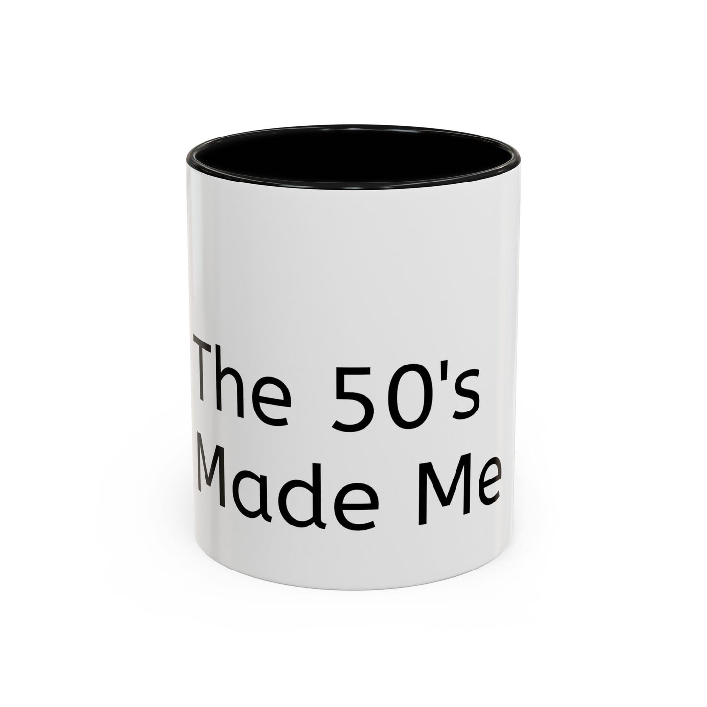 Retro 50's Accent Coffee Mug: Nostalgic Birthday Gift for Family, Friends & Housewarming - Toddcraft